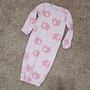 Pink Elephant Kids Pajamas